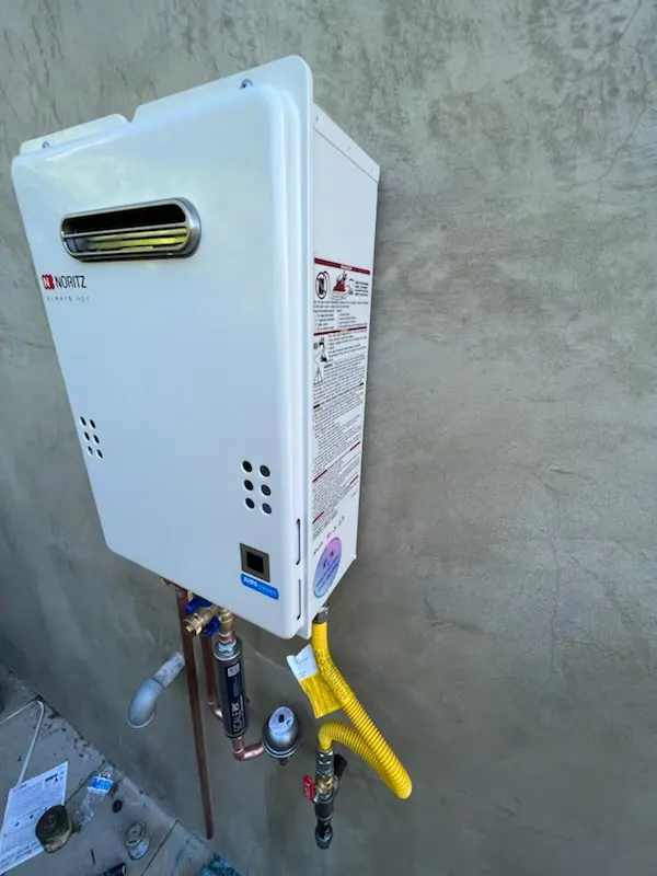 Tankless water heater installation for Lone Oak homes